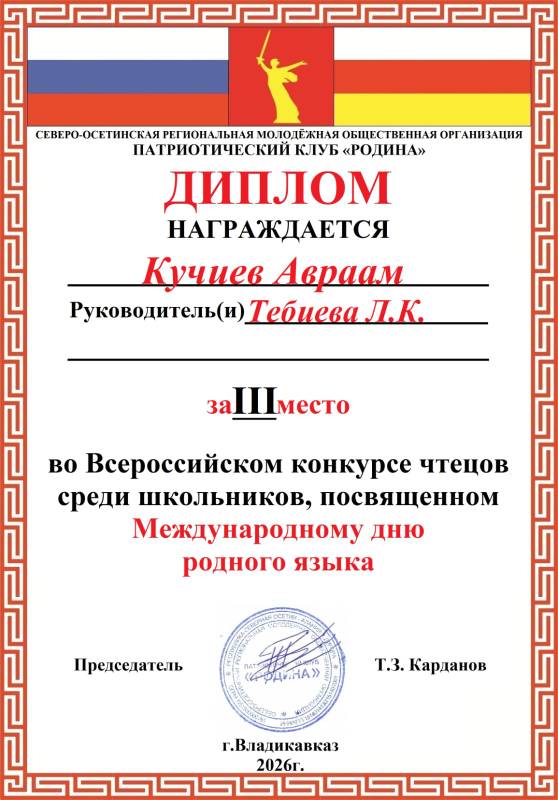 Достижения