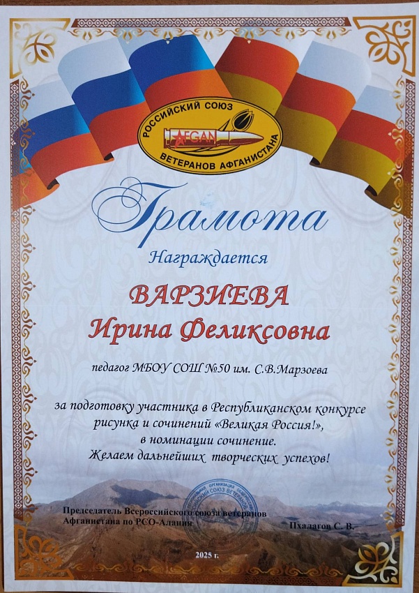 Достижения